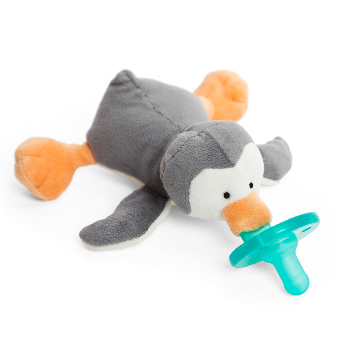 Aurora Plush WubbaNub® Grey Penguin