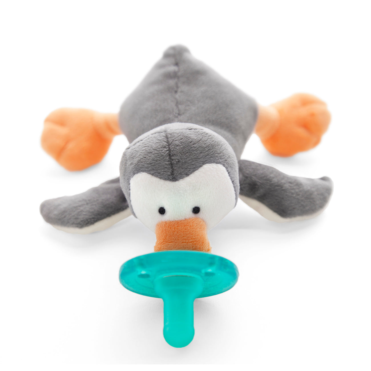 Aurora Plush WubbaNub® Grey Penguin