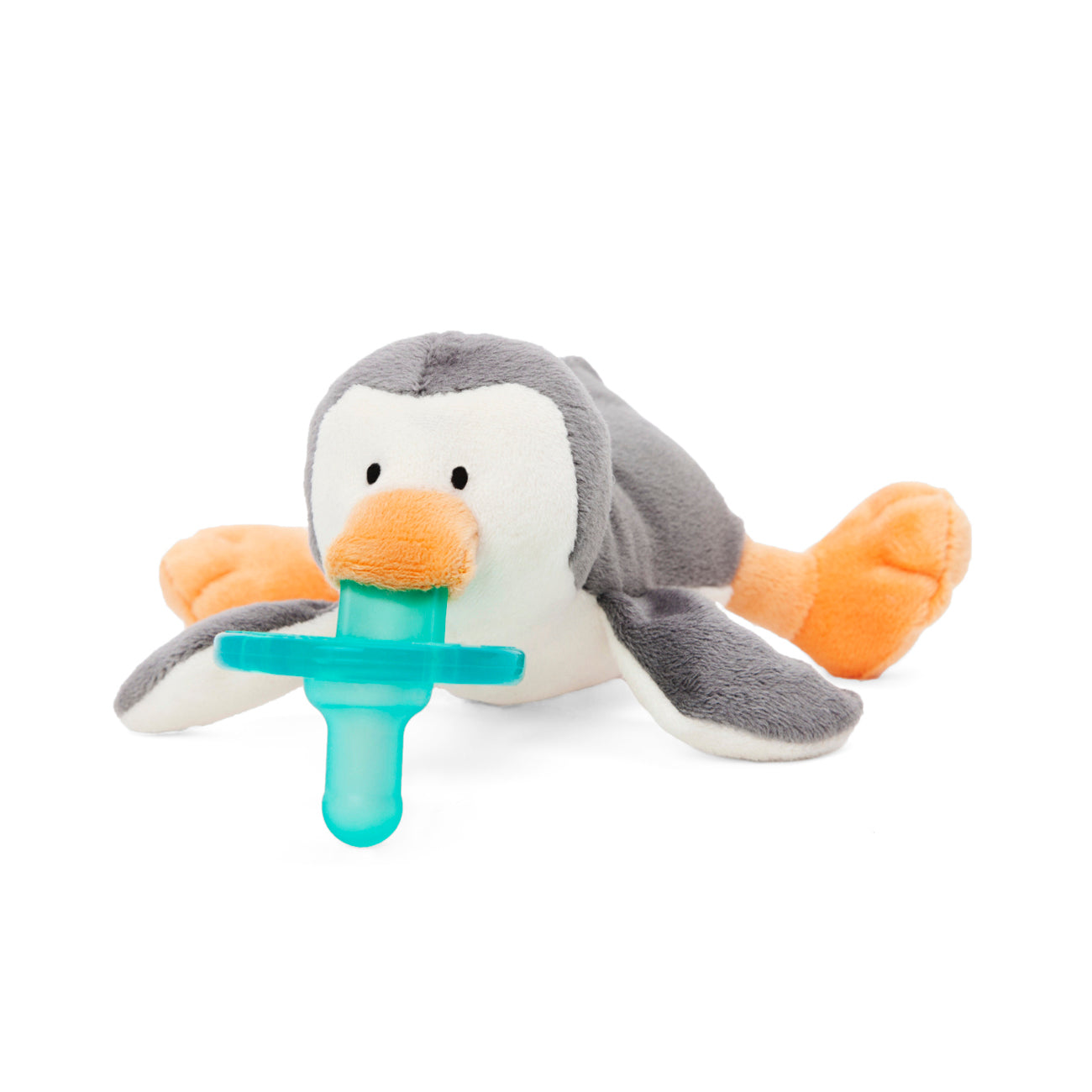 Aurora Plush WubbaNub® Grey Penguin