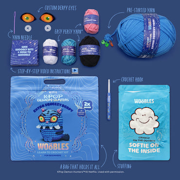 Woobles Derpy Extra Squeezy Crochet Kit