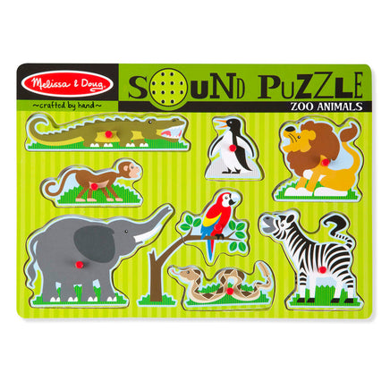 Zoo Animals Sound Puzzle | 0727 | Melissa & Doug
