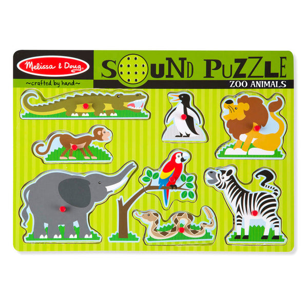 zoo Zoo-Animals-Sound-Puzzle-8-