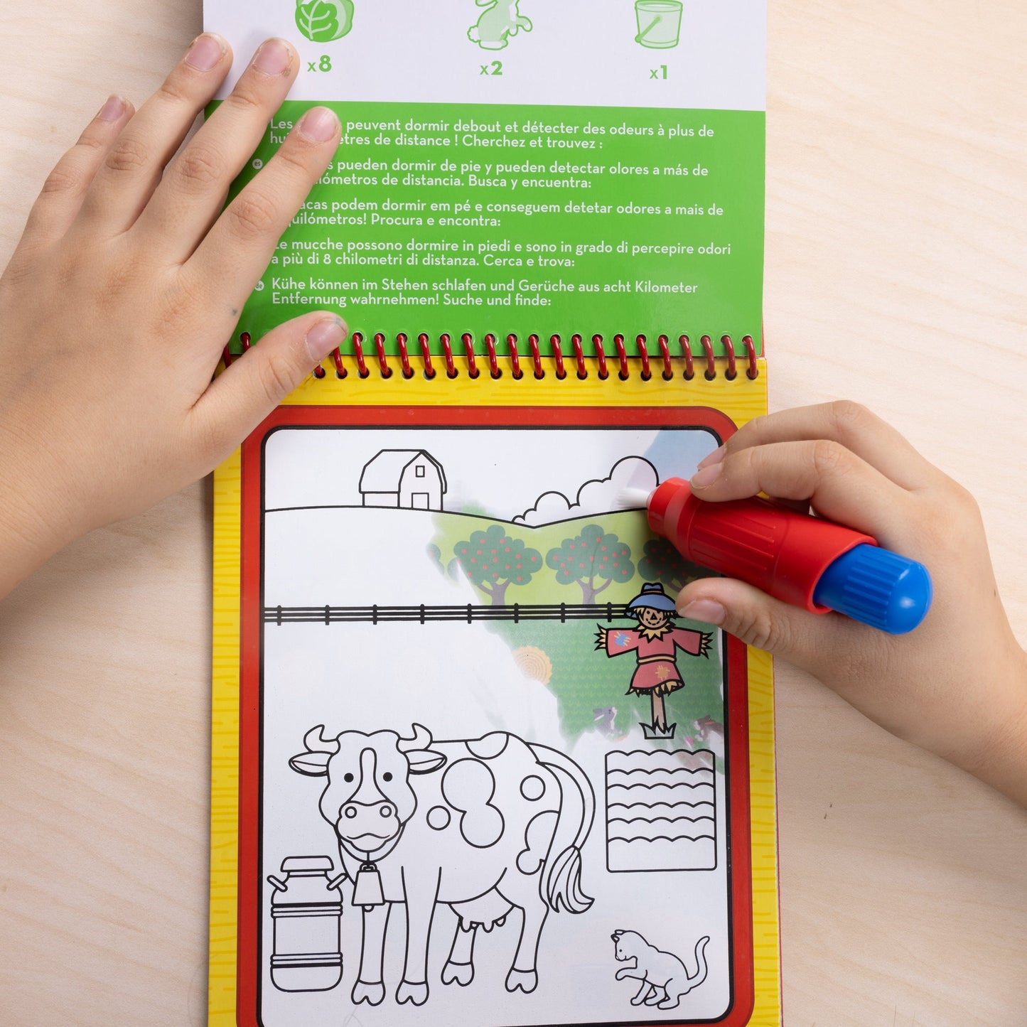 Melissa & Doug On the Go Water WOW! Color Reveal Pad Farm