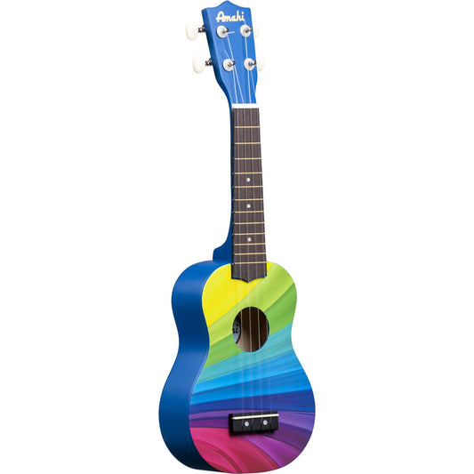 Amahi Ukulele - Rainbow Wave, Soprano