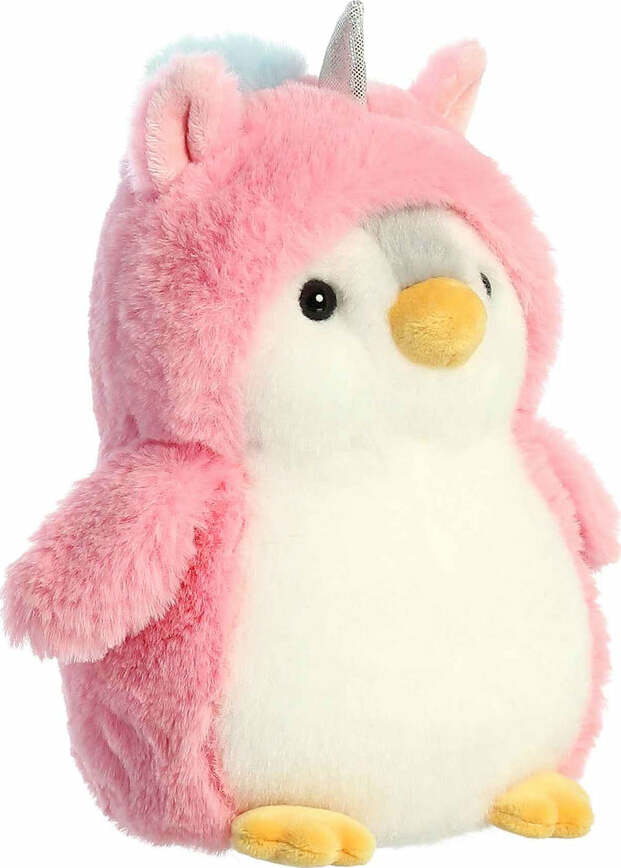 Aurora PomPom Penguin™ - 7" Unicorn