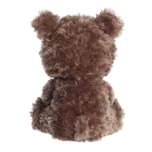Aurora Plush 10" Teddy Bear Holding Taro Boba Tea