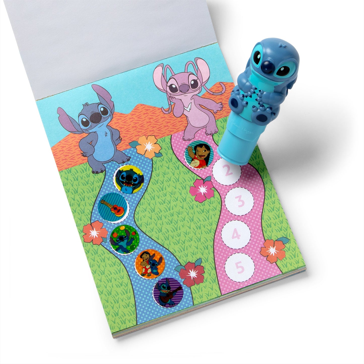 Melissa & Doug Sticker WOW! Disney Stitch 24-Page Activity Pad