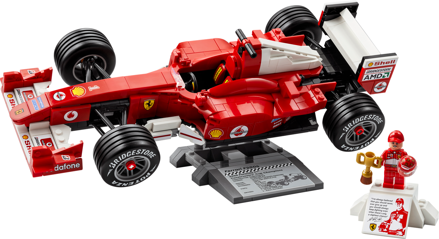 LEGO® 11375 LEGO® Icons Ferrari F2004 & Michael Schumacher