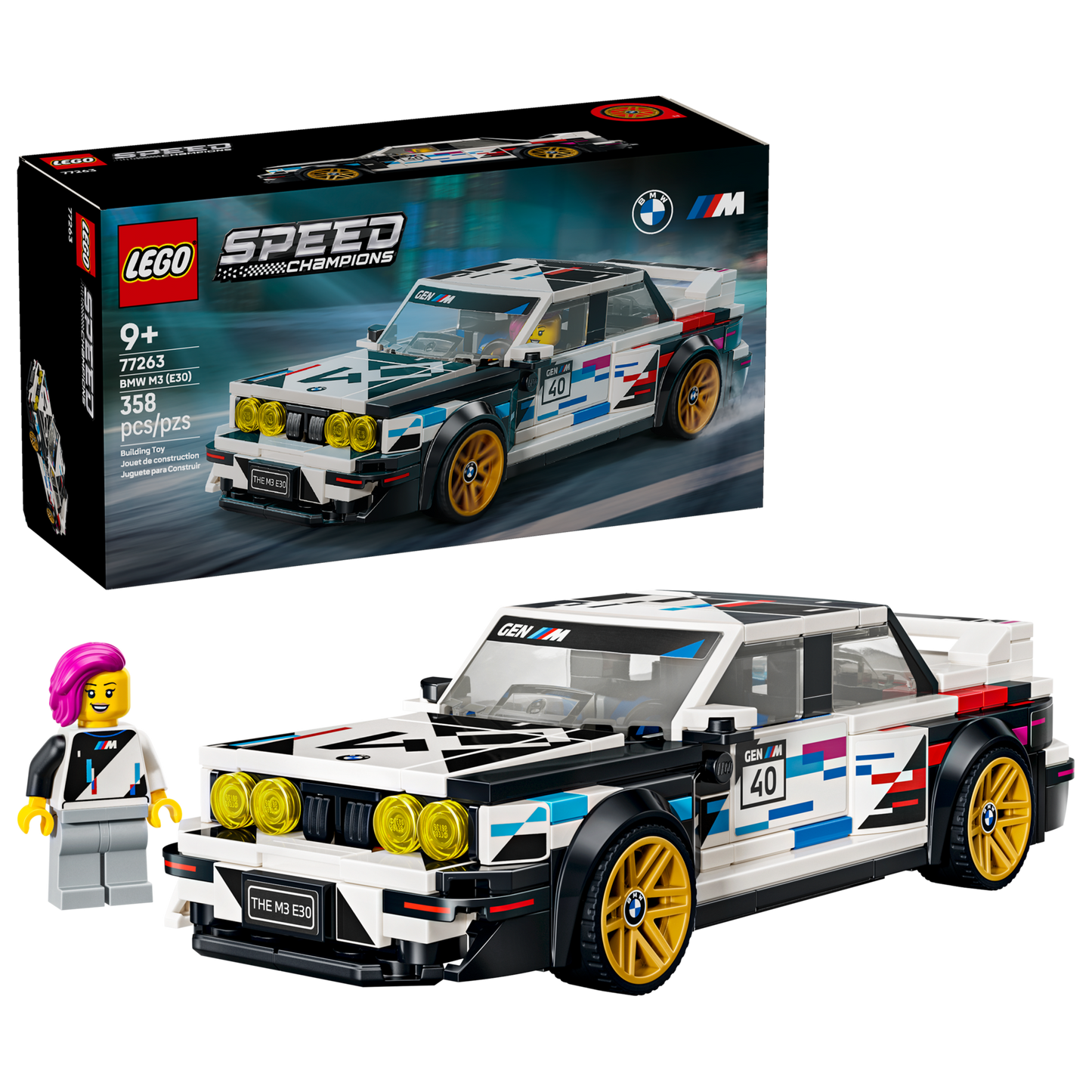 LEGO® 77263 Speed Champions BMW M3 (E30)
