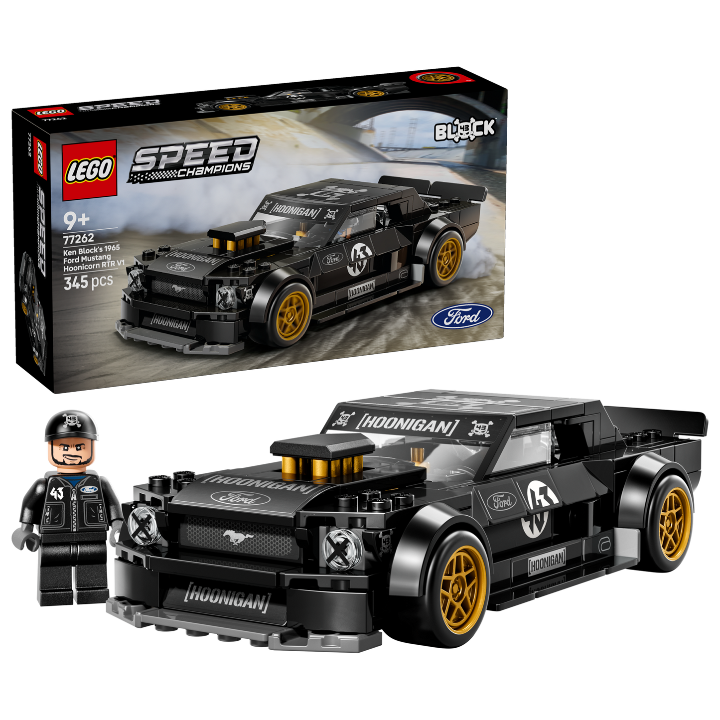 LEGO® 77262 Speed Champions Ken Block's '65 Ford Mustang Hoonicorn V1