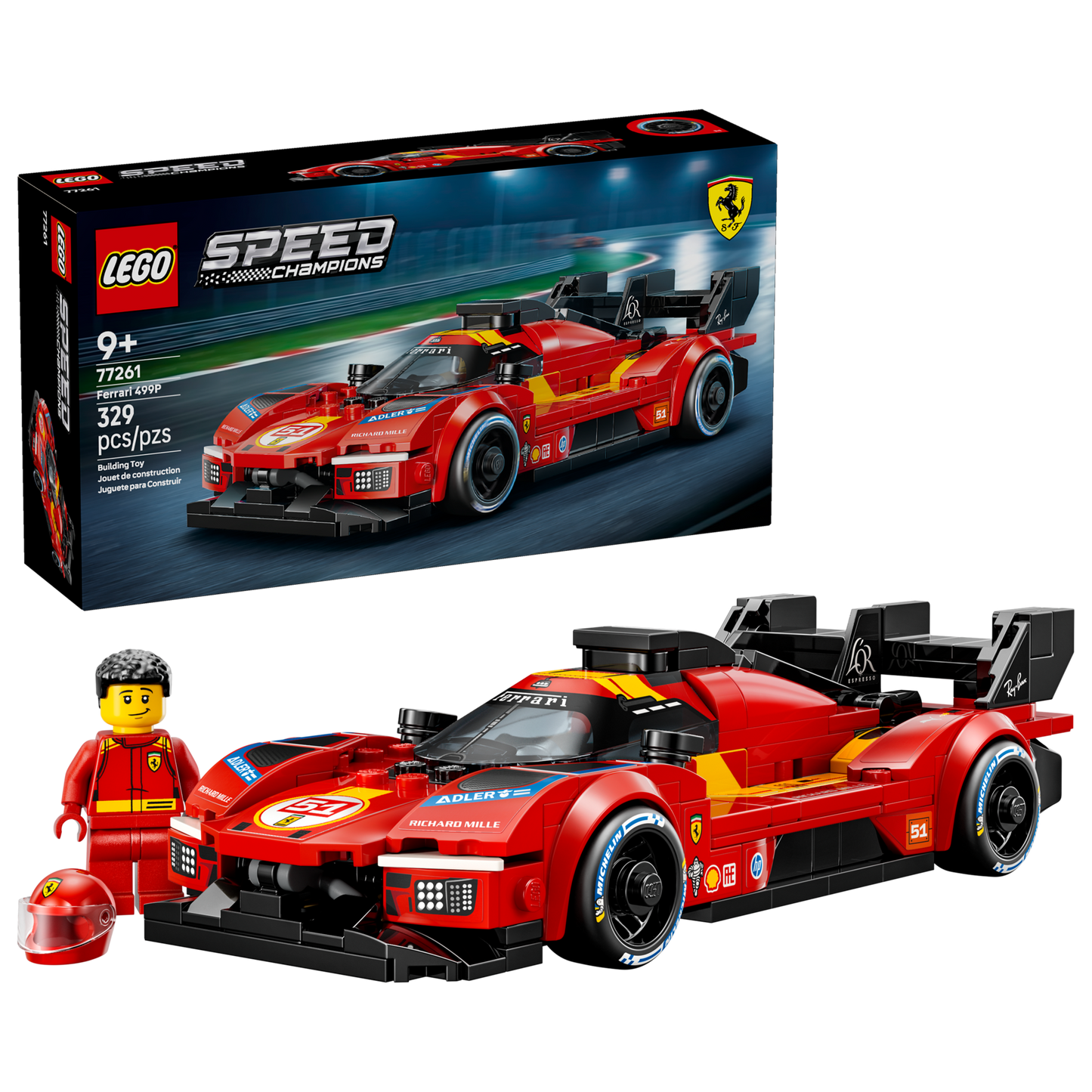 LEGO® 77261 Speed Champions Ferrari 499P