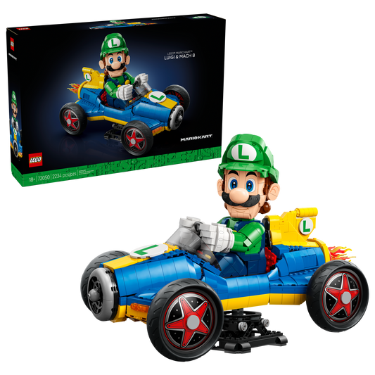 LEGO 72050  LEGO® Super Mario™ Mario Kart™ – Luigi & Mach 8