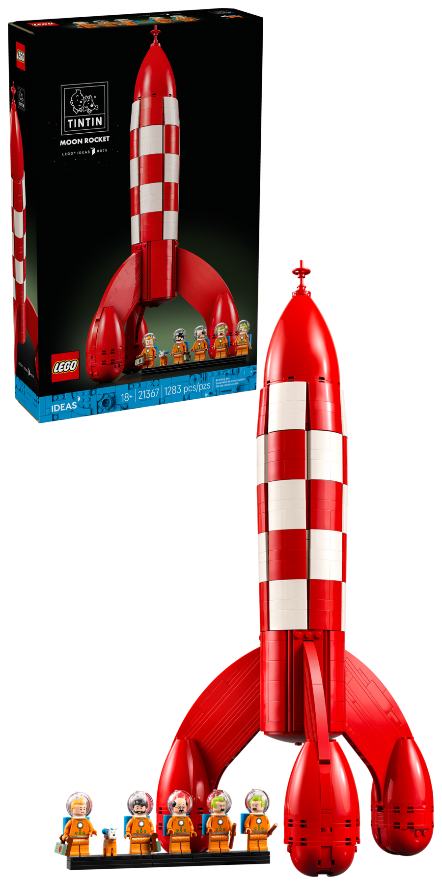 LEGO 21367 Ideas Tintin® Moon Rocket