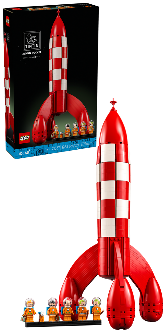 LEGO 21367 Ideas Tintin® Moon Rocket