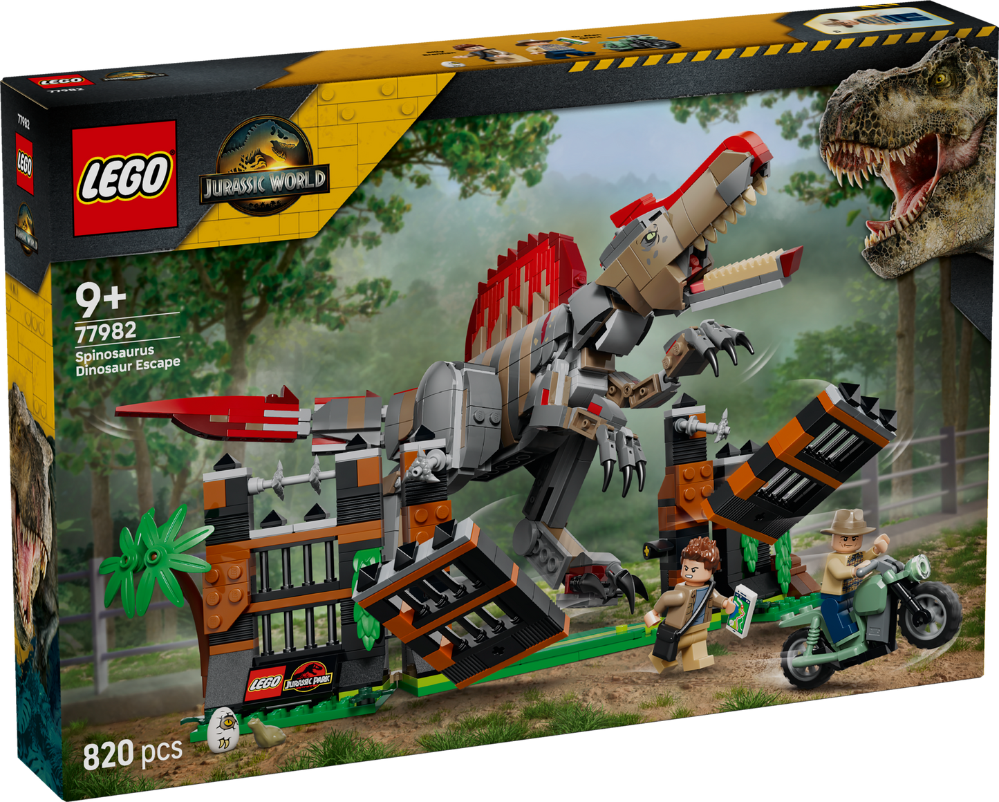 LEGO® 77982 Jurassic World™ Spinosaurus Dinosaur Escape