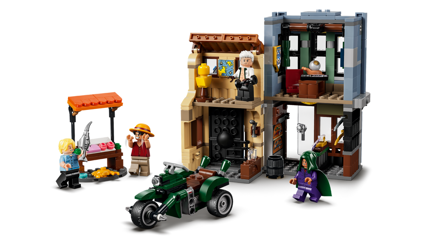 LEGO® 75642 One Piece Showdown with Captain Smoker