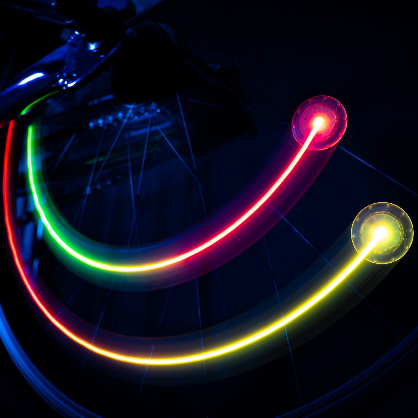 Orbit Brightz Color Morphing LED Bicycle Spoke Charms, 2pk