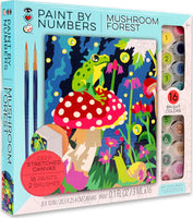 iHeartArt Paint by Numbers - Frog and Mushroom