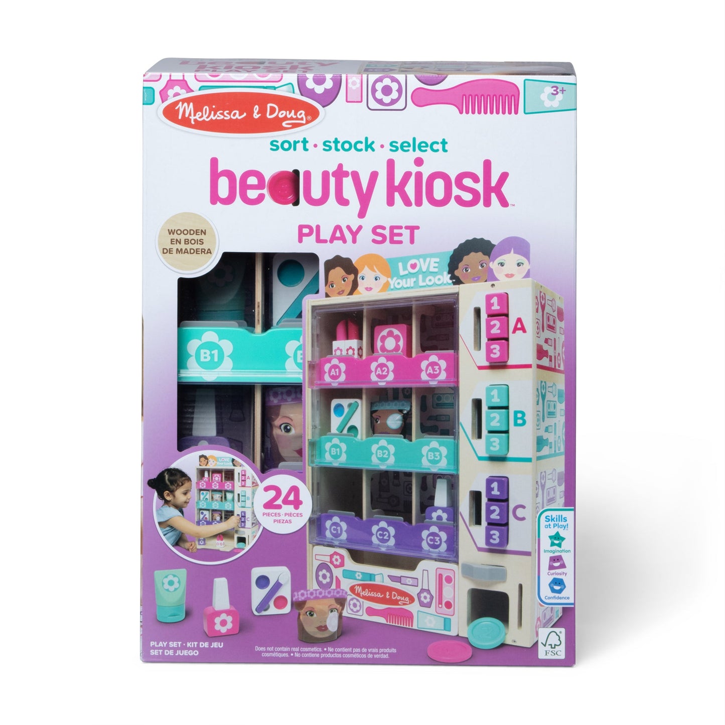 Melissa And Doug Beauty Kiosk Set