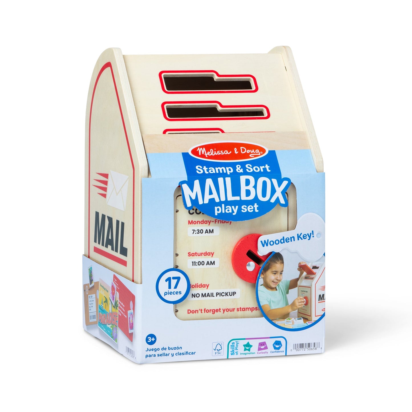 Melissa & Doug Stamp and Sort Mailbox Play Set