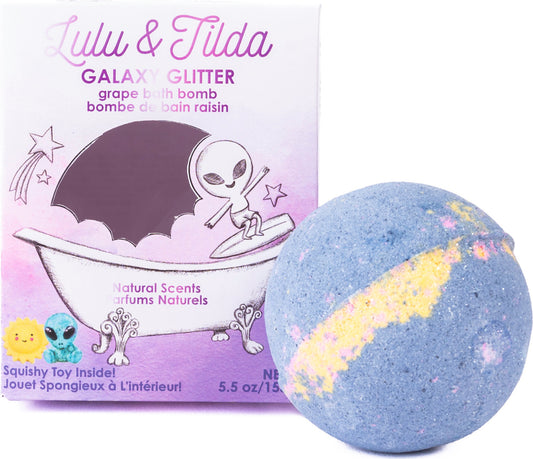 Galaxy Glitter Bath Bomb