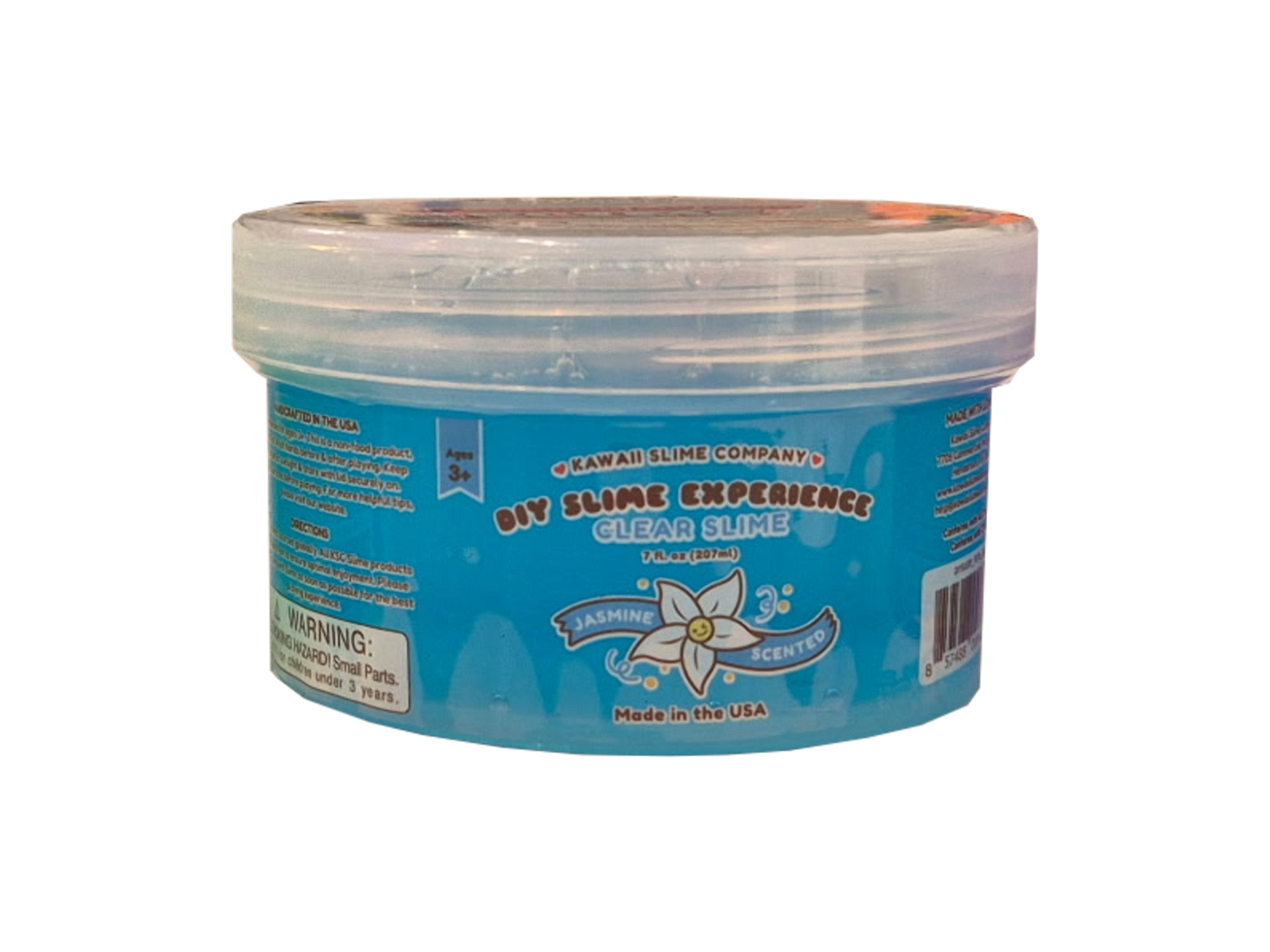 Kawaii Slime Clear Slime Blue