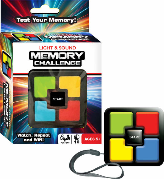 Light and Sound Memory Challenge