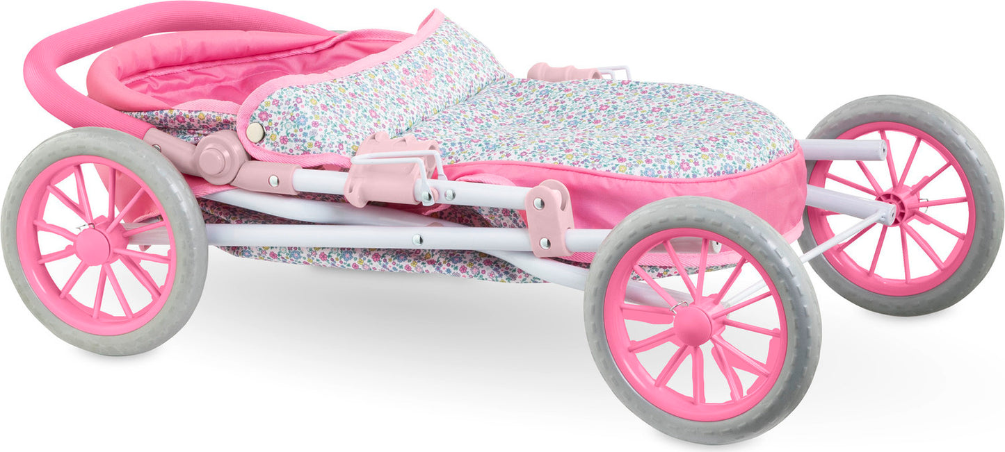 BB 14" & 17" & 20" Carriage - Bright Pink Floral