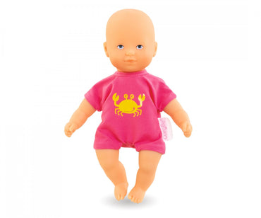 Corolle Mini Baby Bath - Pink, 8"