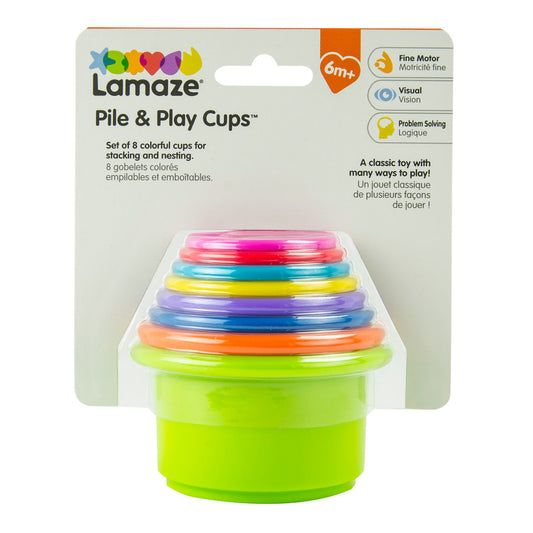 Tomy International Lamaze L27870TG Pile & Play Cups