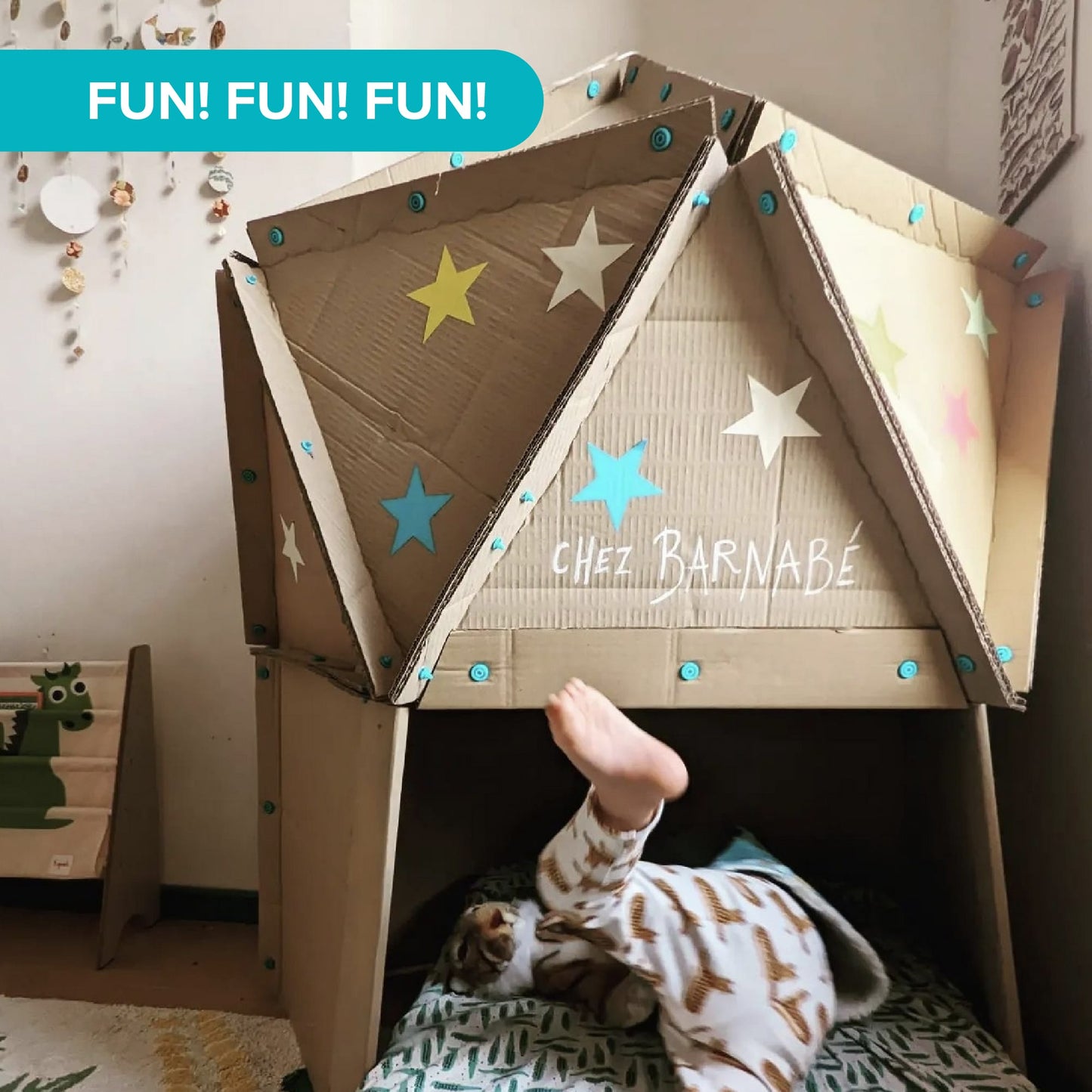 Makedo Cardboard Construction Create Kit 260PC