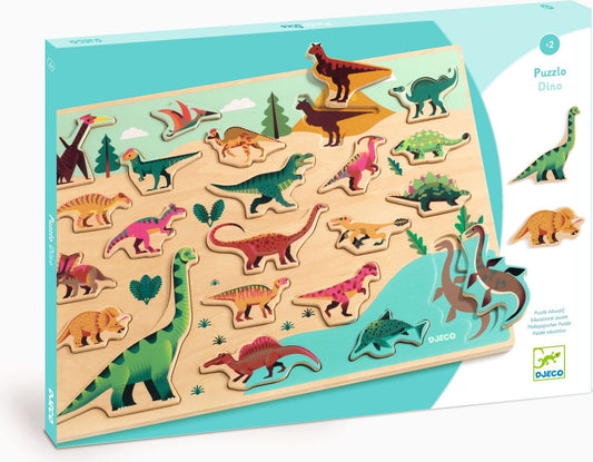 Puzzlo Dino Wooden Puzzle
