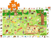 Little Friends' Garden 35pc Observation Puzzle + Poster