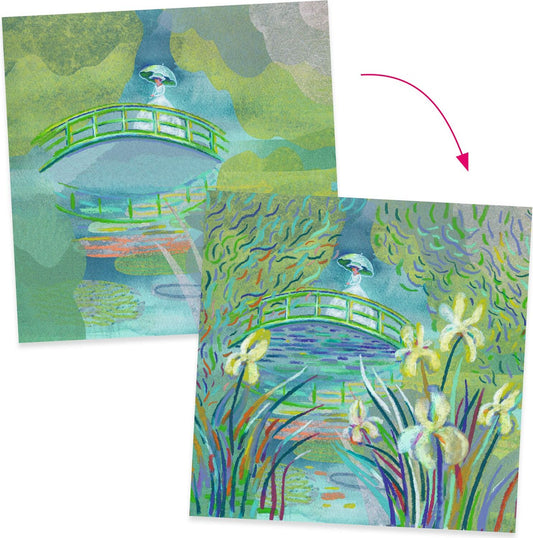 On the Water Inspired by Claude Monet Art Kit