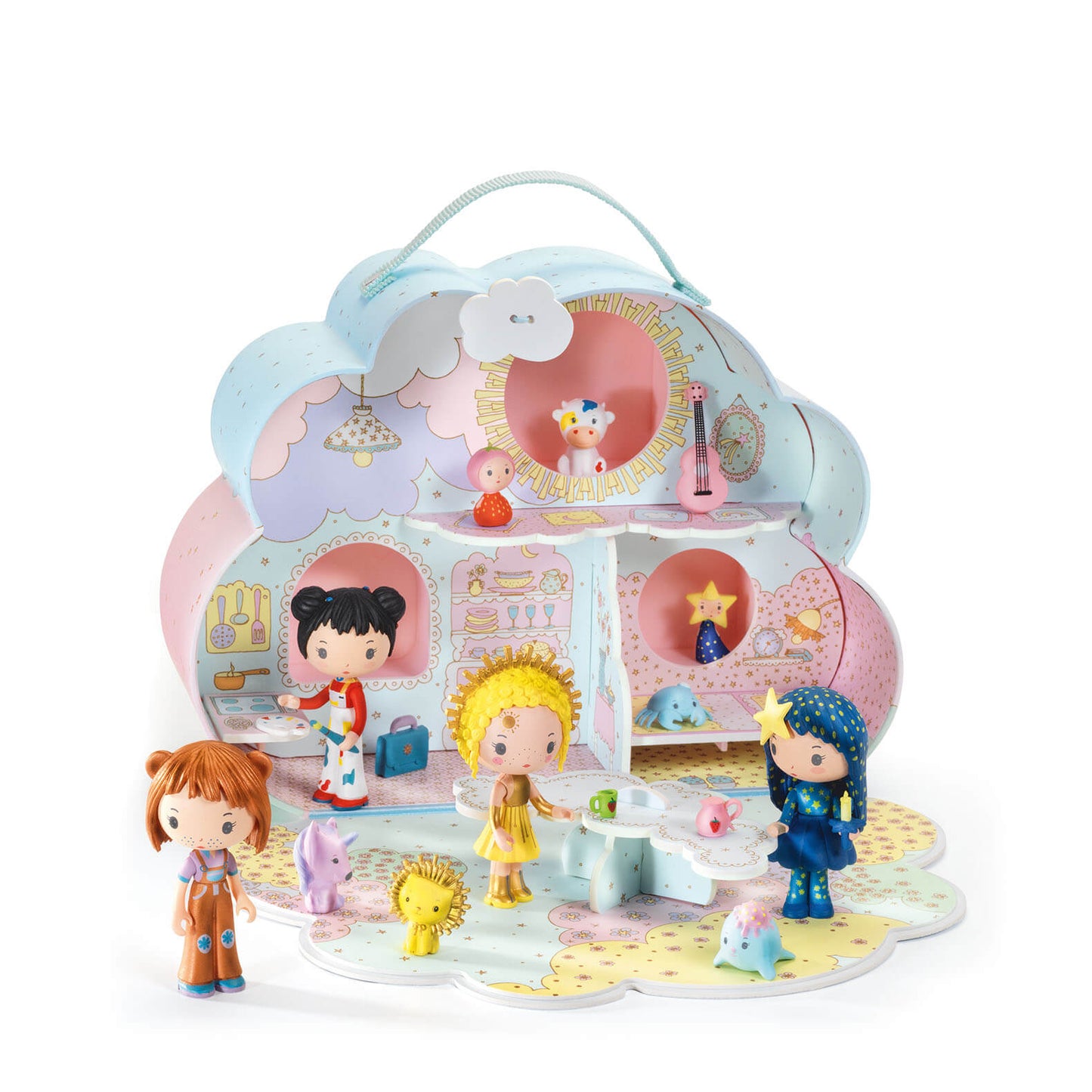 Djeco Tinyly Play House - Sunny and Mia