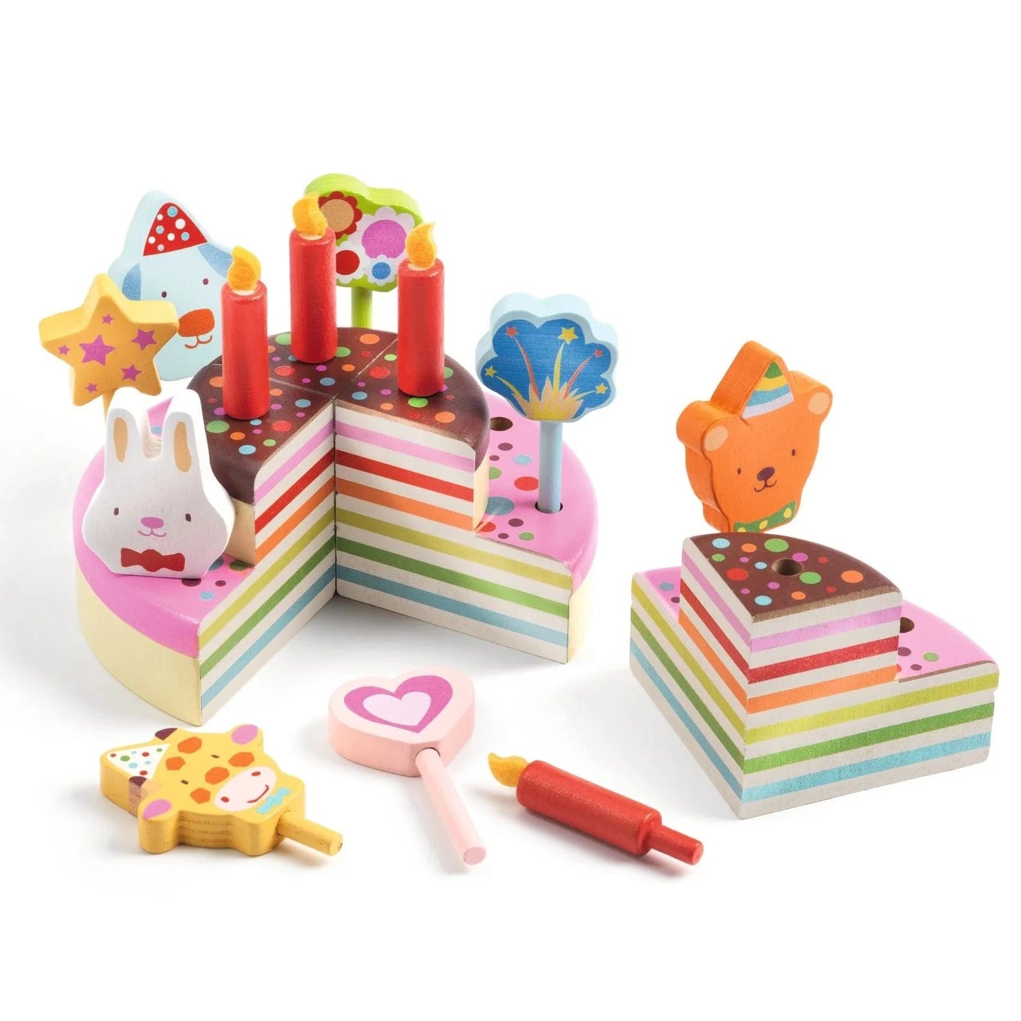 Djeco DJ05512 Happy Birthday Play Set