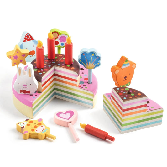 Djeco DJ05512 Happy Birthday Play Set