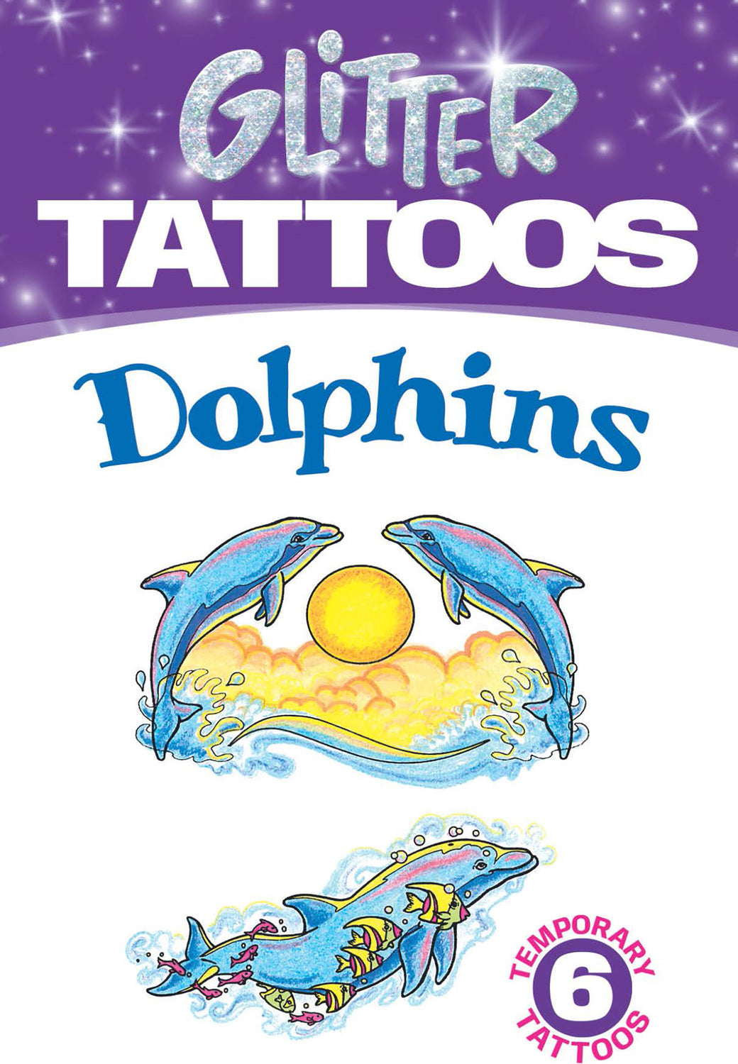 Glitter Tattoos Dolphins