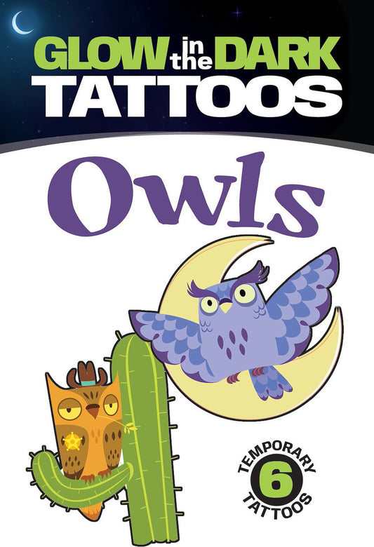 Glow-in-the-Dark Tattoos: Owls
