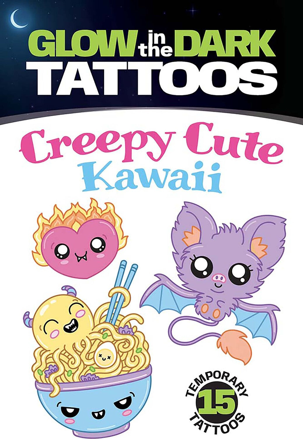 Glow-in-the-Dark Tattoos: Creepy Cute Kawaii