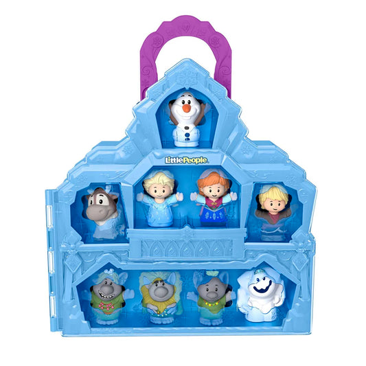 Fisher Price Disney Frozen Carry Along Castle Case Playset