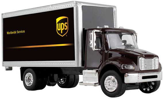 UPS Box Truck 1/50