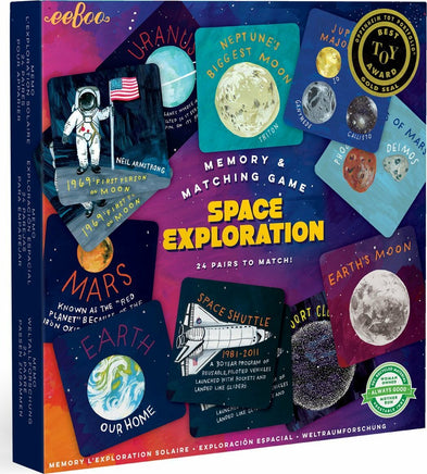 Space Exploration Memory  Matching Game