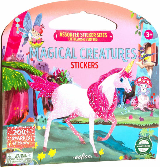 Magical Creatures (shiny sticker book)