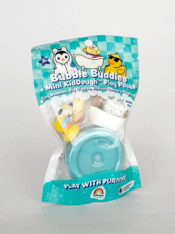 Earth Grown Kid Dough Bubble Buddies Mini Play Pack