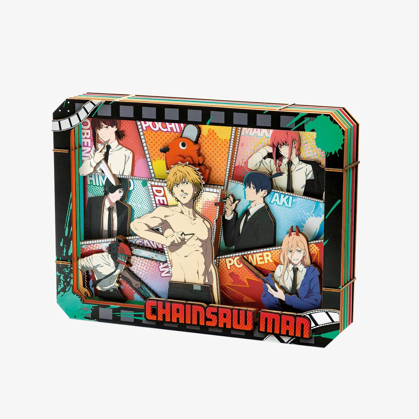 Puremind Chainsaw Man Characters United Wooden Gallery