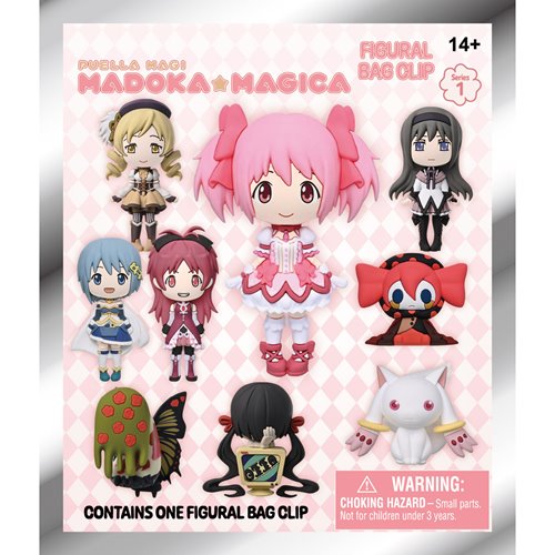 Monogram MADOKA MAGICA- S1 74710 Madoka Magica 3D Foam Bag Clip Blind Bag