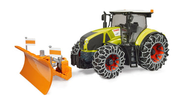 Bruder 03018 Claas Axion 950 with Snow Chains and Snow Blade