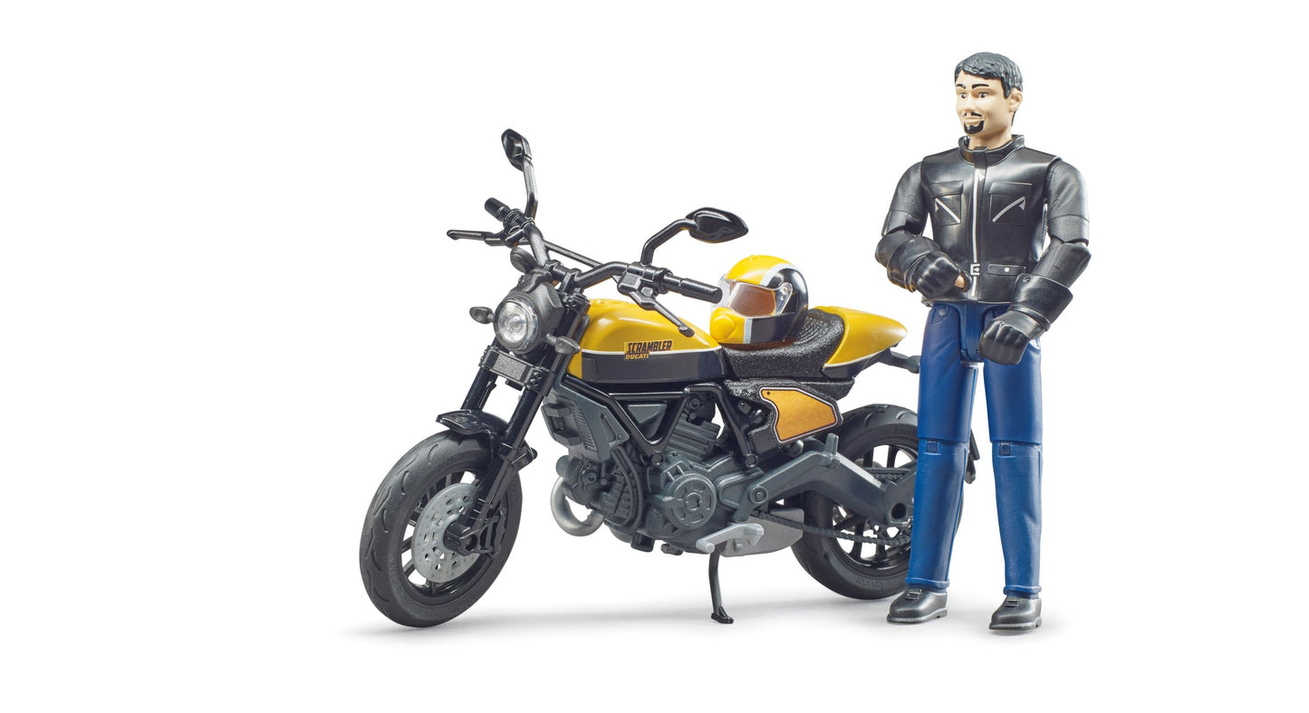 Bruder 63053 Scrambler Ducati Full Throttle with Rider