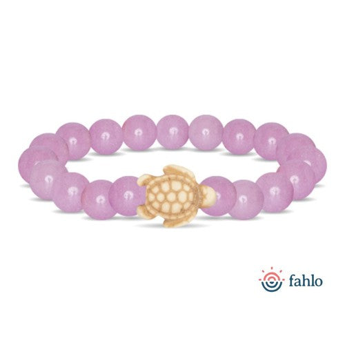 Fahlo Sea Turtle Bracelet Lilac Glow